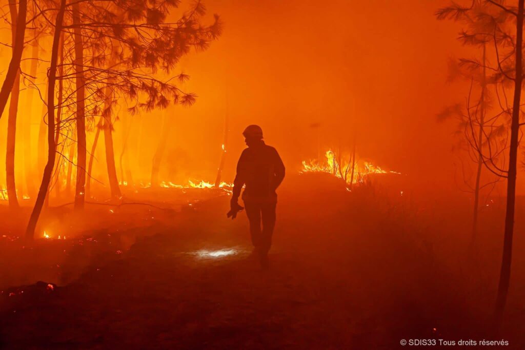 Incendie Gironde / Bretagne : salariés pompiers volontaires